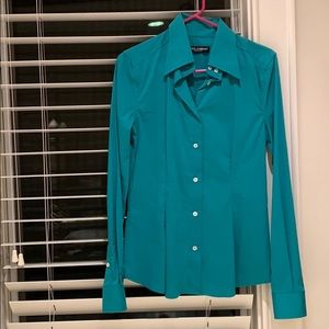NEW Dolce & Gabbana Aquamarine Button-Down
